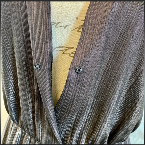 Amanda Uprichard Metallic Jumpsuit - Picture 6 of 11